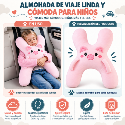 Beneficios de la almohada infantil de viaje SleepyRoad